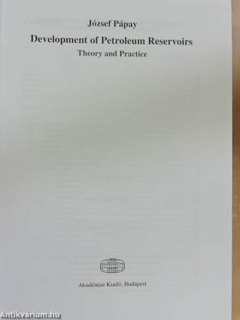 Development of Petroleum Reservoirs