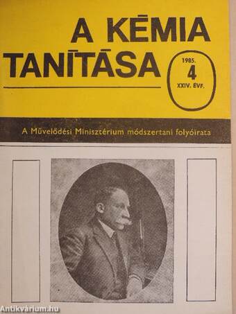 A kémia tanítása 1985/4.