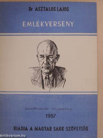 Dr. Asztalos Lajos Emlékverseny 1967