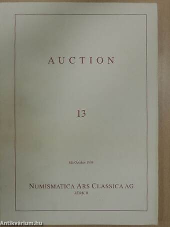 Auction 13. 8th October 1998