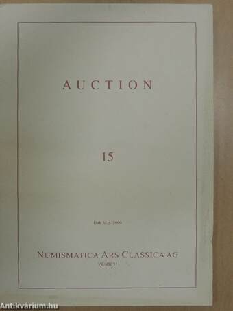 Auction 15. 18th May 1999