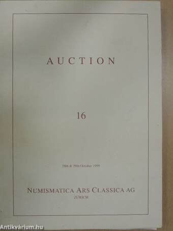 Auction 16. 28th & 29th October 1999