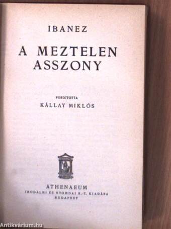 A meztelen asszony