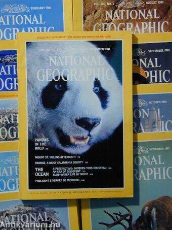 National Geographic January-December 1981.