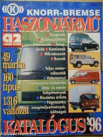 Knorr-Bremse Haszonjármű-katalógus '96