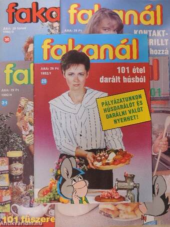 Fakanál 1992. (nem teljes évfolyam)