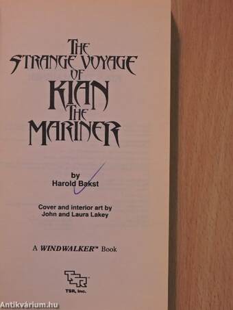 The Strange Voyage of Kian the Mariner