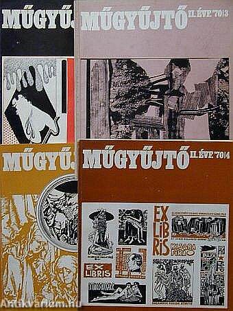 Műgyűjtő 1970/1-4.