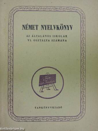 Német nyelvkönyv VI.