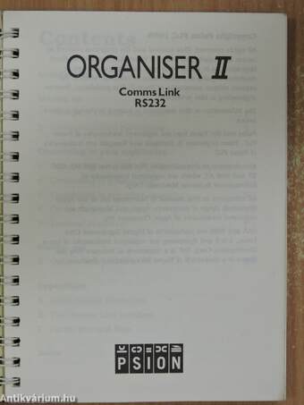 Organiser II.