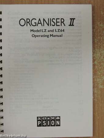 Organiser II.