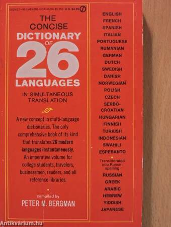 The Concise Dictionary of 26 Languages in Simultaneous Translations