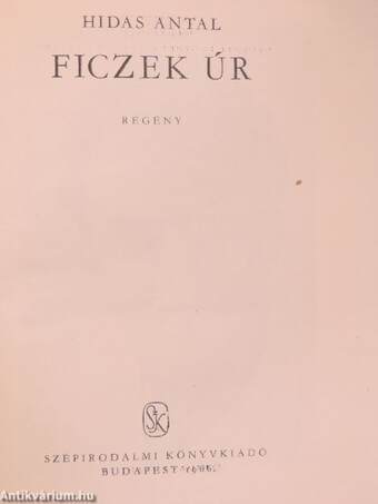 Ficzek úr