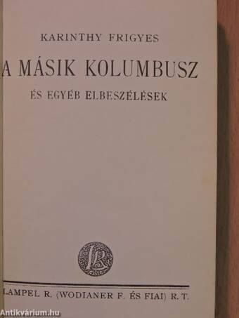 A másik Kolumbusz/Szergiusz/A Vénusz bünügy