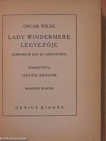 Lady Windermere legyezője