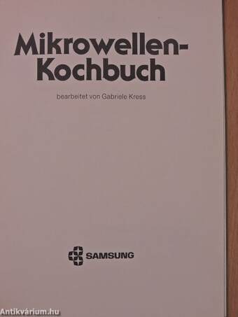 Mikrowellen-Kochbuch