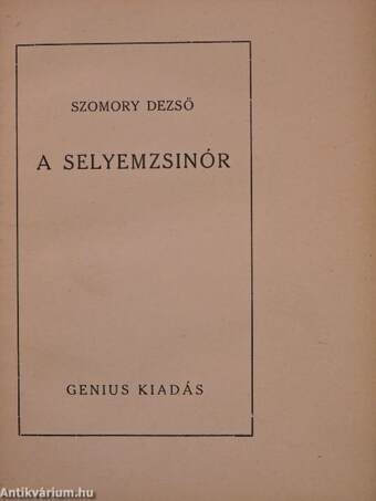 A selyemzsinór