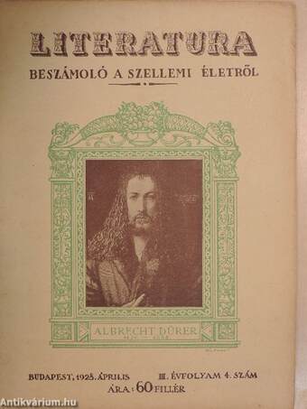 Literatura 1928. április