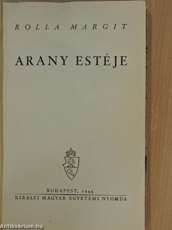 Arany estéje