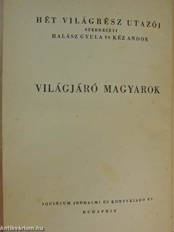 Világjáró magyarok