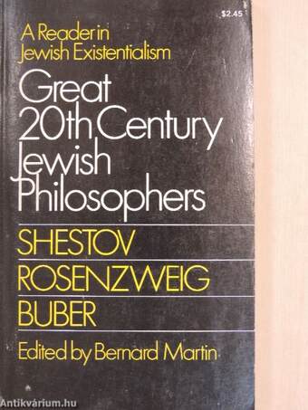 Great Twentieth Century Jewish Philosophers