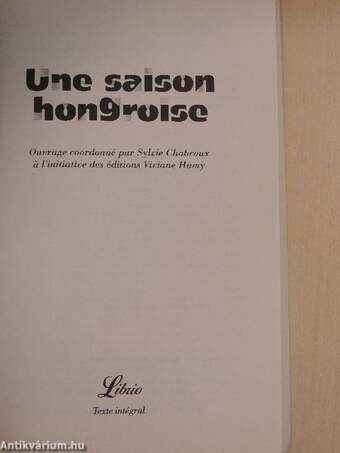 Une saison hongroise