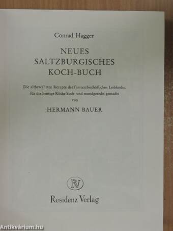 Neues Saltzburgisches Koch-Buch