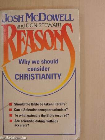 Reasons - Why we should consider Christianity