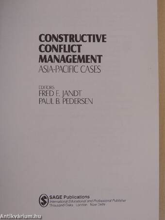 Constructive Conflict Management