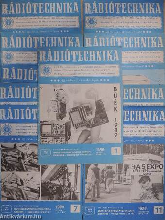 Rádiótechnika 1989. (nem teljes évfolyam)