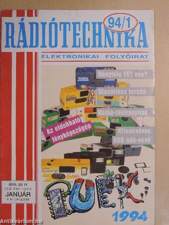 Rádiótechnika 1994. (nem teljes évfolyam)