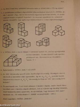 Kis Matematikusok Baráti Köre Feladatlapok - 7. évfolyam