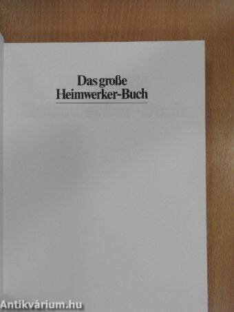 Das große Heimwerker-Buch