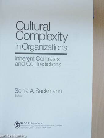 Cultural Complexity in Organizations