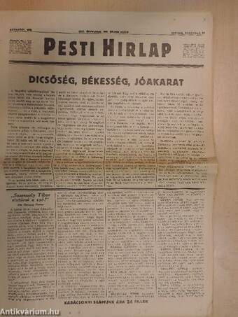 Pesti Hirlap 1940. december 25.