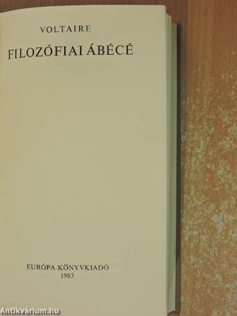 Filozófiai ábécé