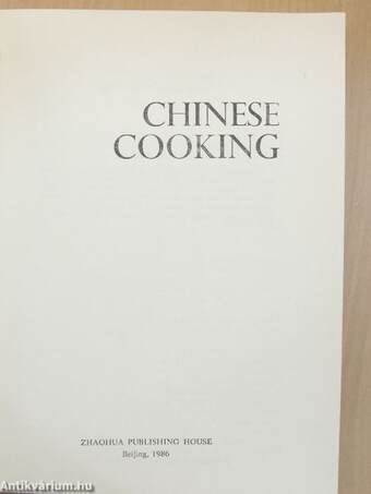 Chinese Cooking