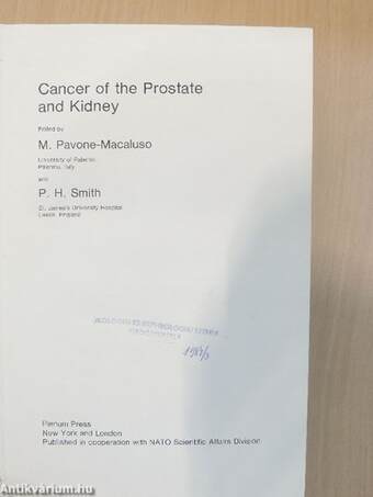 Cancer of the Prostate and Kidney