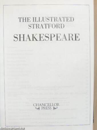 The Illustrated Stratford Shakespeare