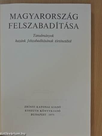 Magyarország felszabadítása