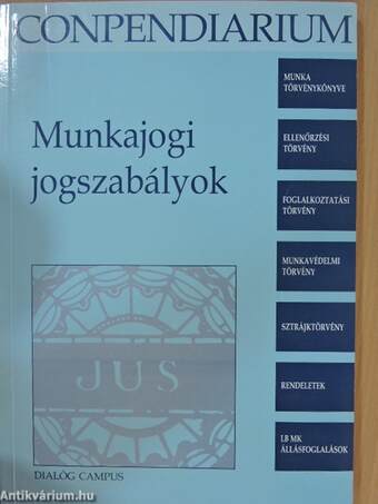 Munkajogi jogszabályok