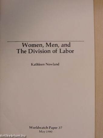 Women, Men, and The Division of Labor