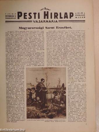 A Pesti Hirlap Vasárnapja 1931. november 15.