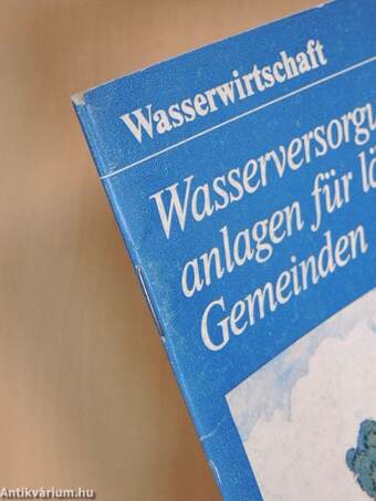 Wassergewinnung, -aufbereitung und -verteilung in Städten und Gemeinden im Rahmen der volkswirtschaftlichen Masseninitiative