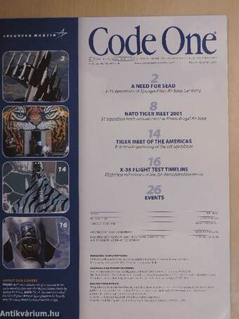 Code One Fourth Quarter 2001