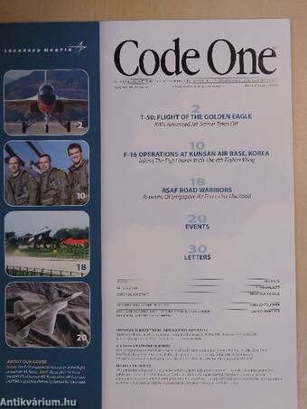 Code One First Quarter 2003