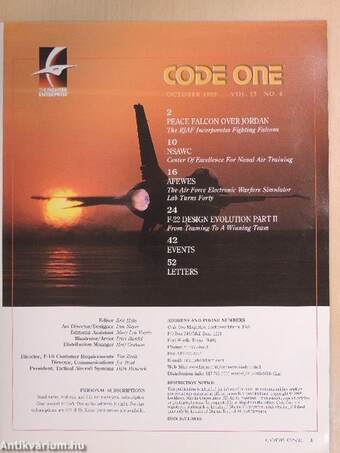 Code One October 1998