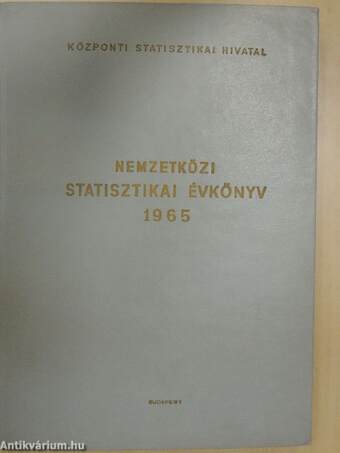 Nemzetközi statisztikai évkönyv 1965