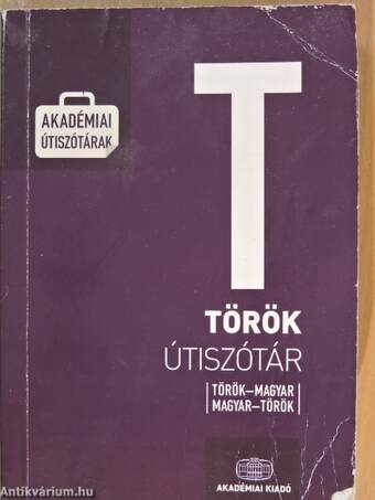 Török-magyar/magyar-török útiszótár