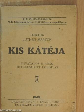 Doktor Luther Márton Kis kátéja